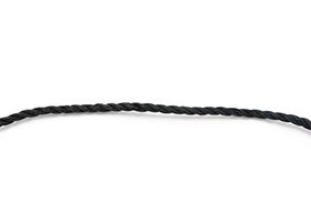 cordage PE câblé 2,5mm noir